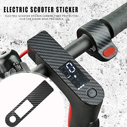 DemiawakingUK Adesivi per Monopattino Elettrico M365 PRO Pellicola Protettiva Antiscivolo Impermeabile in Fibra di Carbonio per Scooter Elettrico M365 PRO Accessori