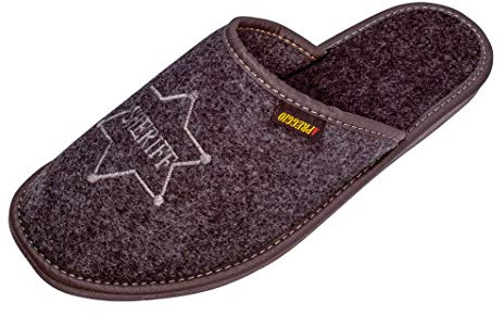 APREGGIO Chaussons Homme Feutre – Pantoufles Hiver Intérieur – 41/46