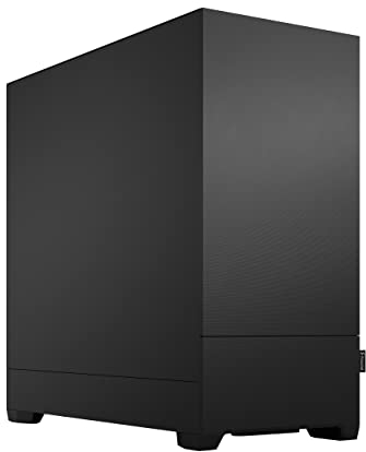 Fractal Design Pop Silent Black - Solid - Bitumen side panels and sound-dampening foam - Three 120 mm Aspect 12 fans included - ATX Silent Mid Tower PC Case