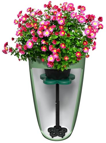 Lift Kit Planter Insert, Tall Tapered Lift, Fill Bottom of Tall Flower Pots and Large Plant Containers, Indoor and Outdoor Planters (11-17” Rise, 6 Base, 10 Top)