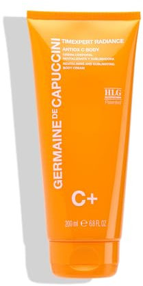 Timexpert Radiance Antiox C Body Germaine by Capuccini| Moisturizing Creams| Active brightening Cream for Face & Body| Vegan and Cruelty Free Moisturiser