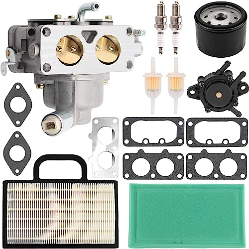 ZAMDOE 791230 Carburetor for Briggs and Stratton 407777 405777 406777 40F777 40H777 40G777 20-25 HP V-Twin Engine 699709 499804 Carb for J D MIA10632 LA150 LA145 LA130 L120 Lawn Mower Lawn Tractor