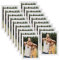 Hoikwo 18 Stück Bilderrahmen Set 13x18 cm, Weiß Fotorahmen Collage für Wohnzimmer Schlafzimmer Kinderzimmer Büro Treppenhaus Flur, Wand- oder Tischaufsteller