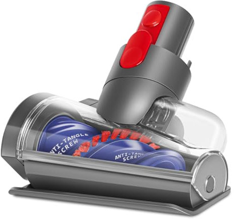 MOPEI Mini Turbo Spazzola Anti-Groviglio Compatibile con Dyson V7 V8 V10 V11 V15 Aspirapolvere Ideale per la Pulizia di Divani, Materassi, Letti per Animali e Scale