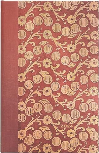 Paperblanks Calendario mensual de 12 meses 2024 Las olas (parte 4) | Horizontal | Maxi (135 × 210 mm)