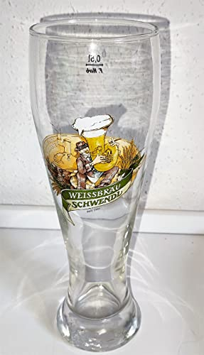 Schwendl - Bicchiere da Birra Bianca, 1 x 0,5 l