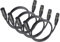 DMX Kabel 1.2m, 3.94ft XLR Kabel for Stage Light or Microphone, DMX Kabel 3 Polig With Male to Female Connector.(4 Stück)