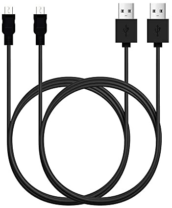 Micro USB Cable, 2 Pack [6FT, 6FT], Fast Charging Cable, High Speed Data Transfer Cable, Android Phone Cable for Samsung Galaxy S7 Edge S6 S5 and More, Trustable, MYFON