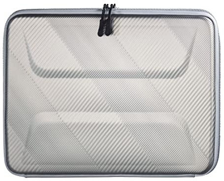 Hama Hardcase für Notebook bis 15.6 Zoll (Tablettasche, Laptoptasche für Notebook, Tablet, MacBook, Surface bis 15.6 Zoll, Hülle, Case, Laptophülle, Sleeve) Grau