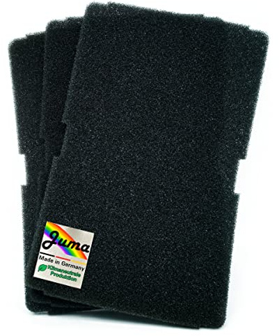 Set om 3 | Filter torktumlare värmepumpstork | svampfilter filtermatta kondenstork | för BEKO, GRUNDIG, BLOMBERG, ELEKTRA BREGENZ | 240 x 150 x 10 mm | luddsil luddfilter 2964840100
