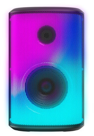 Woxter Monster XL - Altavoz Portátil Bluetooth Monster XL, 100W de Potencia, bateria de 4000mAh, Funcion TWS, Certificación IPX5, USB C, Iluminación LED