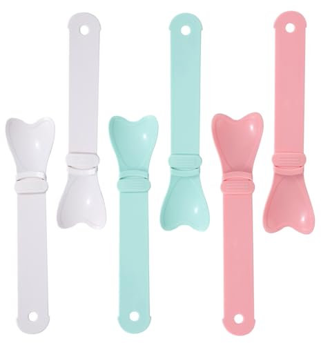 Katzenfutter löffel, 6 Stück Löffel für Katzen-Leckerli, Niedlich Katzenstreifen-Futterlöffel, Katzen Feed Strip Squeeze Löffel für Katzen-Löffel pet feeding spoon für Katzenstreifen und Katzenkanne