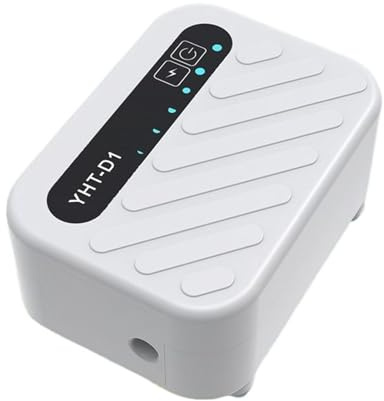 Bomba De Aire para Pecera: Recargable Compacta, Aireador De Modos Funcionales, Suministro De Oxígeno para Mini Acuario, De Burbujeo De Agua, Soporte Acuático Versátil P