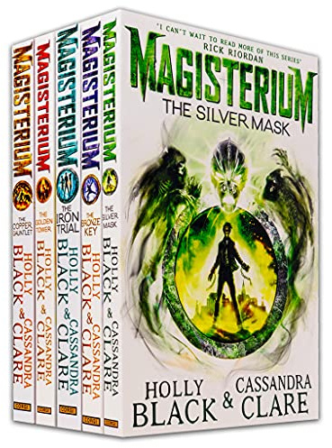 The Magisterium Series 5 Books Set (The Iron Trial, The Copper Gauntlet, The Silver Mask, The Bronze Key, The Golden Tower)