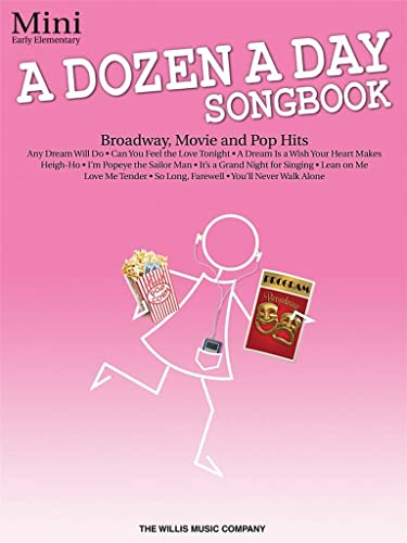 A Dozen a Day Songbook - Mini. Piano Solo.: Early Elementary Level