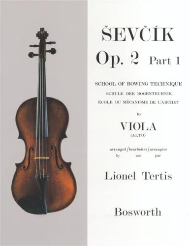 Ecole du mécanisme de l'archet opus 2, part 1, pour violon alto