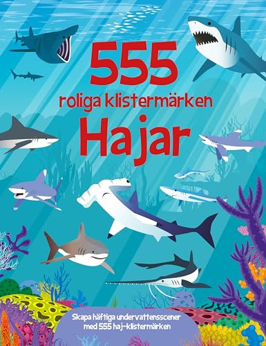 555 roliga klistermärken. Hajar
