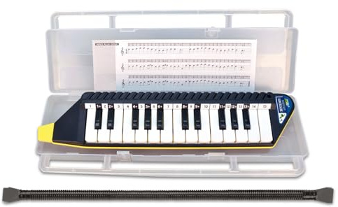 Bontempi-33 4262 – Melodica 25 Keys with Case, 334262, White Black