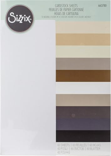 Feuilles cartonnées Surfaces A4 60 PK (10 couleurs neutres)