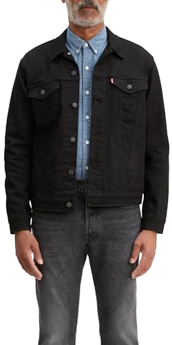 Levi's Men's The Trucker Jacket, Dark Horse, L