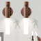 VOMI Lampe Piles Murale Sans Fil Veilleuse LED Detecteur de Mouvement Lot de 2 Applique Murale Interieur Rechargeable USB Lumières Chambre Escalier Magnétique Lumière de Placard Portable Bebe Enfant