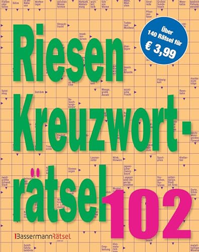 Riesen-Kreuzworträtsel 102