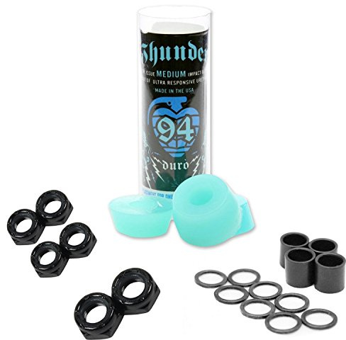 Thunder Skateboard Bushings 94a with Dimebag Axle, Kingpin Nuts and Speed Kit