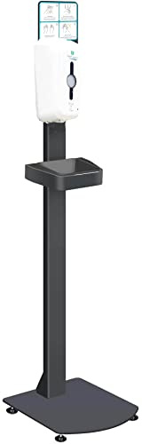 Qvant SD-10 - Dispensador electrónico con sensor (columna desinfectante, 1000 ml)