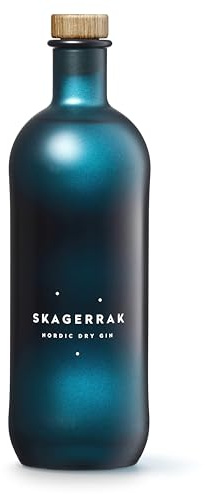 Skagerrak Nordic Dry Gin 0.7L (44.9% Vol.) | Ausgezeichneter, aromatischer| Kreiert mit Botanicals aus der Skagerrak-Region | Hergestellt in Norwegen