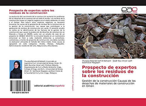 Prospecto de expertos sobre los residuos de la construcción: Gestión de la construcción Causas de los desechos de materiales de construcción en Omán