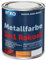 Metallfarbe ROKOSIL - 0,7 Kg in Pastellgrau - Seidenmatt - 3in1 Metallschutzlack inkl. Grundierung, Rostschutz & Deckfarbe