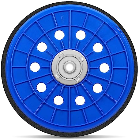KONGMING Disco de Lijado 225mm Disco de Velcro M14 para Lijadora de Paredes Lijadora de Techos Lijadora de Cuello Largo.