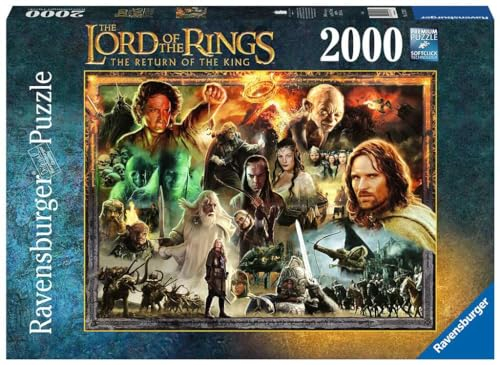 Ravensburger Lord of the Rings Gifts - Return of the King - 2000 Piece Jigsaw Puzzle for Adults and Kids Age 12 Years +