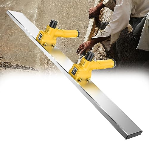 Outil de finition de béton pour chape électrique, outil de chape de surface en béton électrique avec lame de 12 000 tr/min 400MA 100 cm, moteur vibrant de finition de ciment de chape électrique