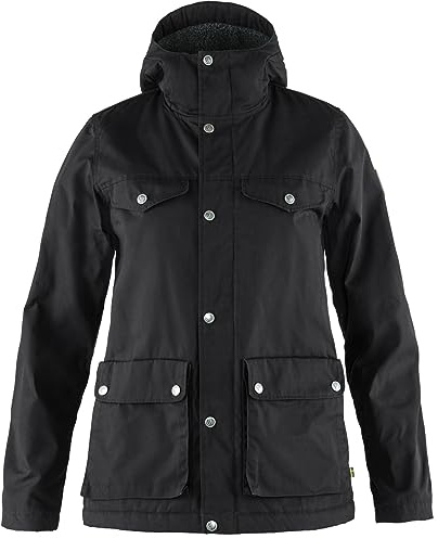 Fjällräven Damen Greenland Winter Jacke, Black, L