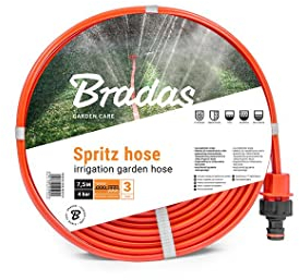 POKM Toolsmarket GmbH Tropfschlauch Spritz Hose 1/2 Zoll, 7,5 m Perlschlauch/Gartenschlauch