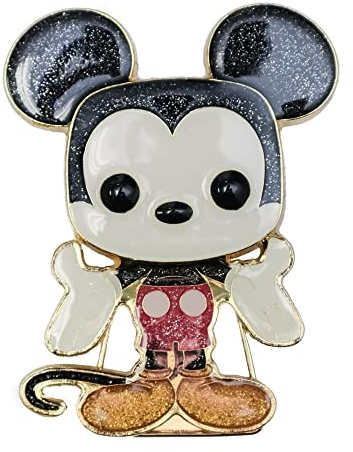 Disney Broche Funko POP de 7,6 cm | Mickey Mouse, Métal, Sans pierre précieuse