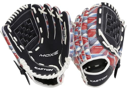 Easton | MOXIE Baseball Glove | Right Hand Throw | 10.5 Basket Web | USA