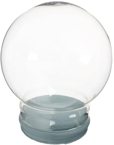 CANIGHT Kit Fai da Te Globo di Neve in Vetro Vuoto per Decorazione Casa Accessori Creativi in Gomma Resistenti e Versatili per Adulti e Bambini
