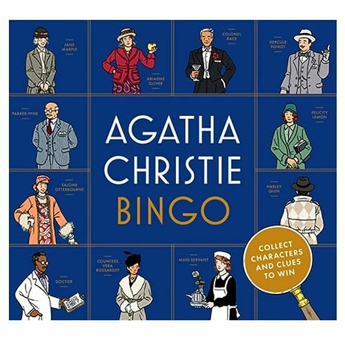 Agatha Christie Bingo: A Gift for Fans of Agatha Christie, M