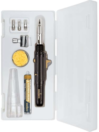 Bernzomatic 368600 Cordless Butane Micro Torch Soldering Kit