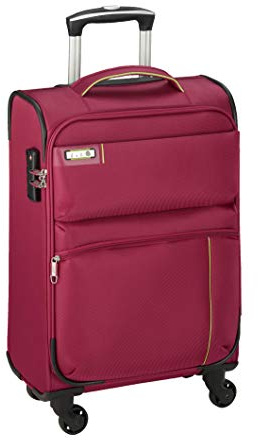 Bowatex Trolley Leicht mittlerer 67 cm Stoff Rollen Koffer 85 Liter Lila