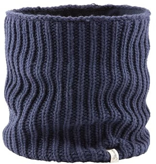 Sterntaler Schlauchschal gestrickt, gefüttert mit Microfleece - unisex Accessoires für Babys & Kleinkinder - weich und warm - marine, Gr. 0
