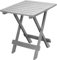 RBS24 Gartentisch Kunststoff Klapptisch leicht kompakt und praktisch für Camping, Garten, Festivals BxHxT: 72x80x70 cm Grau