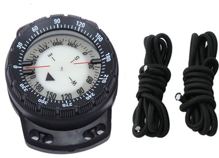 RETUOLWAG Compasse De Plongée Compasse du Poignet Boussins De Poignet des Navigations sous-Marines À l'eau avec des Navigations Brillantes À L'élastique