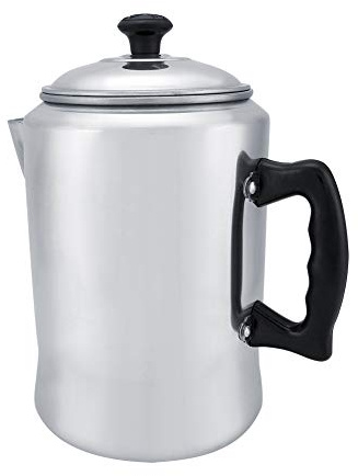 Generic Kaffebryggare i Aluminiumlegering Perkolator Tekokare Spis med Lock – och Elegant Design