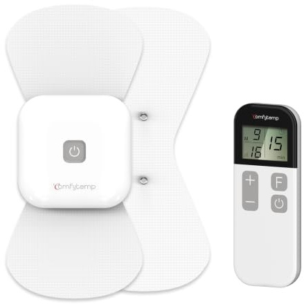 Comfytemp Wireless TENS Machine for Pain Relief, 15 Massager Modes
