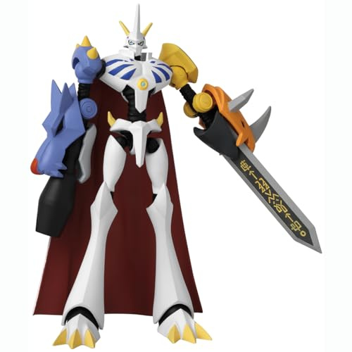 BANDAI - Anime-Helden - Digimon - 17 cm große Figur von Digimon Omegamon - 37702