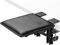 ETHU Ergonomische Armlehnenstütze Handgelenkauflage für Schreibtisch (Black, 24cm*23cm)
