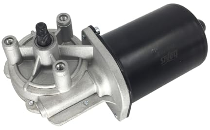 Hajus 9591057 Wischermotor Scheibenwischermotor Vorne Links Rechts für A3 Seat Ibiza Leon Toledo Skoda Octavia VW Golf 3 4 T4 Polo Transporter 1C0955119